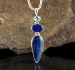 Blue Topaz & Lapis Lazuli & Kyanite Pdt Lge