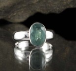 Emerald Kyanite Ring