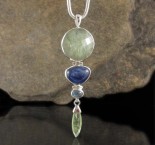 Mint Green Kyanite & Blue Kyanite Pdt Lge