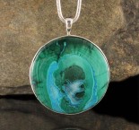 Malachite in Chrysocolla Pdt Lge
