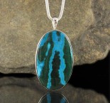 Malachite in Chrysocolla Pdt Lge