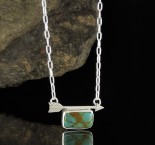 Turquoise 'Arrow' Necklace
