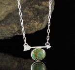 Turquoise 'Arrow' Necklace