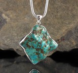 Arizona Turquoise Pendant Lge