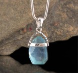 Aquamarine Pendant Med