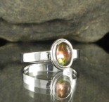 Watermelon Tourmaline Ring