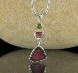 Peridot & Watermelon Tourmaline Pdt Sml