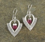 Ruby Earrings