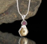Watermelon Tourmaline & Golden Sapphire Pdt Sml
