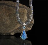 Blue Topaz & Labradorite N/L
