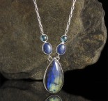 Emerald & Blue Kyanite & Labradorite N/L
