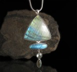Labradorite & Praisiolite Pdt XXL
