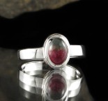Watermelon Tourmaline Ring