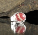 Rhodochrosite Ring