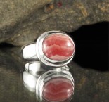 Rhodochrosite Ring