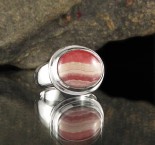 Rhodochrosite Ring
