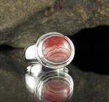 Rhodochrosite Ring