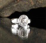 White Topaz Ring