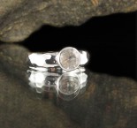 White Topaz Ring