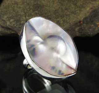 SALE Blister Pearl Ring