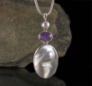 Pearl &  Amethyst & Blister Pearl Pdt XL