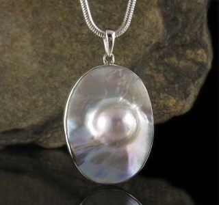 Blister Pearl Pendant Large