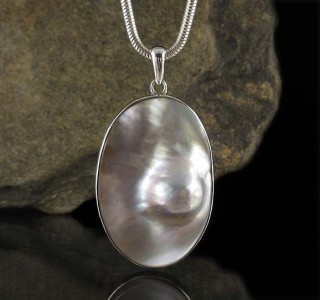 Blister Pearl Pendant Large