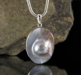 Blister Pearl Pendant Large