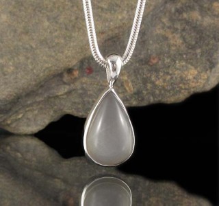 Grey Moonstone Pendant Sml