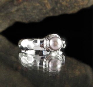 Pink Pearl Ring