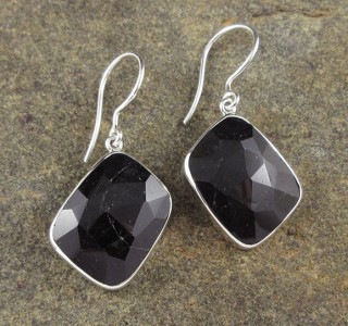 Black Tourmaline Earrings