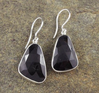 Black Tourmaline Earrings