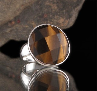 Tiger Eye Ring