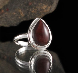 Red Tiger Eye Ring
