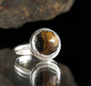 Tiger Eye Ring