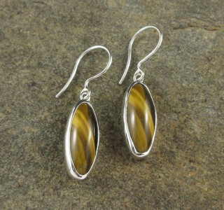 Tiger Eye Earrings
