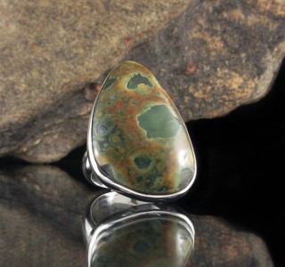Rainforest Rhyolite Ring