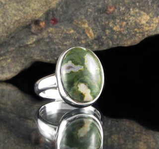 Rainforest Rhyolite Ring
