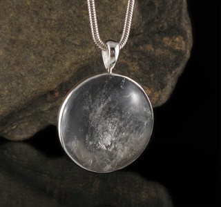 Clear Quartz Pendant Lge