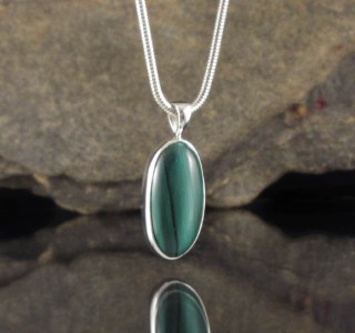 Malachite Pendant Sml