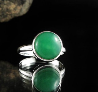Chrysoprase Ring