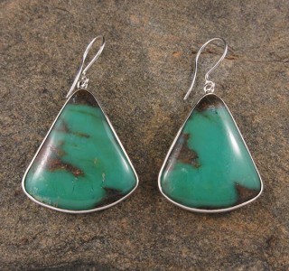 Chrysoprase Earrings XL