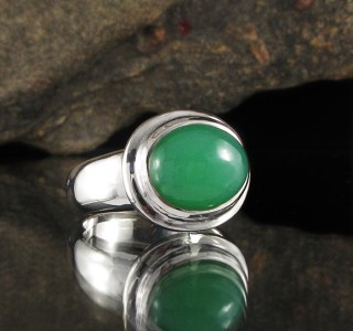 Chrysoprase Ring