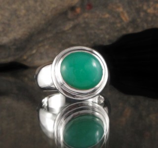 Chrysoprase Ring