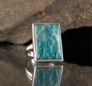 Amazonite Ring