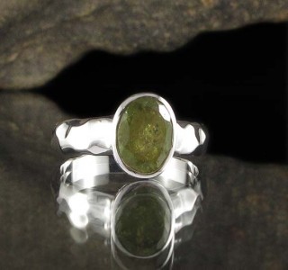 Grossular Garnet Ring 
