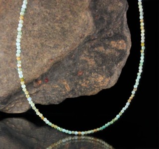 Demantoid Garnet Faceted Bead N/L