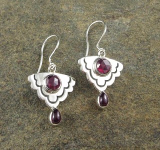 Garnet Earrings