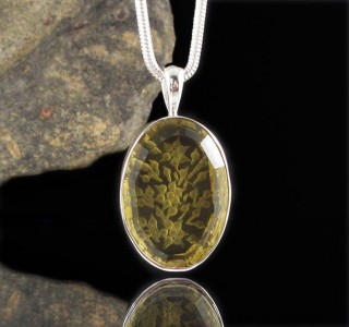 Citrine Carved Flower Pdt Lge