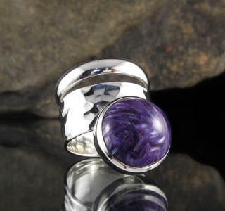 Charoite Ring